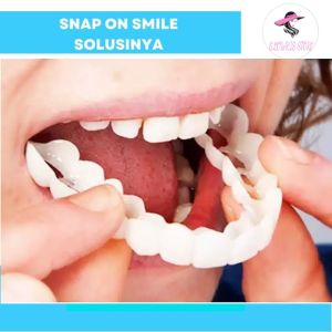 VIRAL GIGI PALSU Snap On Smile ORIGINAL Authetic Satu Set Atas Bawah Ori Promo Terlaris