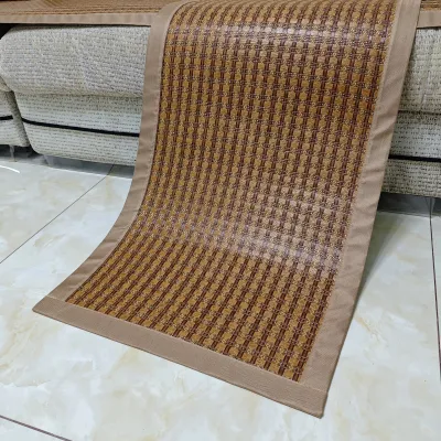 Gối Sofa Mùa Hè Lụa Băng Cổ Điển Rattan Hai Mặt Chống Trượt