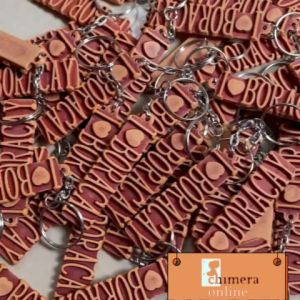 Boracay Island Souvenir Keychain 2pcs – Travel Gift with Heart Design