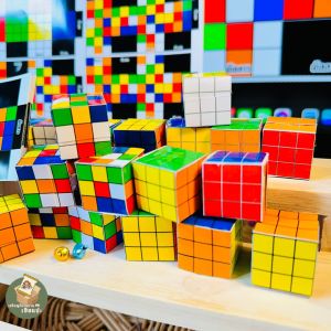 100-500 ชิ้น กระดาษพับเหรียญโปรยทานกล่องจิ๋ว แบบลูกเต๋า 1ชุด