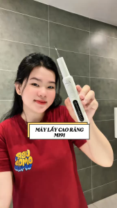 Máy lấy cao răng tại nhà Icare M191 máy cạo vôi răng rυng sóng âm có cảm biến làm sáng bóng bề mặt răng sạc Type C