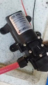 DC 12/24V 70W 130PSI Water Pump 6L/min Self Priming Pump Diaphragm High Pressure Automatic Switch Used in Dry Condition