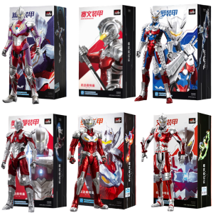 Ultraman Action Figure ZD Toy Kotaro Higashi Zero suit Tiga Suit Ace Ultra Seven Ultraman Jack Model Adult Collectible Toy