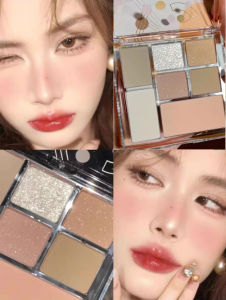 MONLEYTA | Bảng Phấn Má Hồng Tạo Khối Highlight Bóng Đất Nền