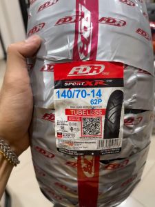 FDR Sport XR Evo 140/70 - 14 Tubeless (TL): Ban Motor Tubeless untuk Kenyamanan Berkendara