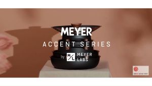 MEYER Accent Hard-Anodized ชุดเครื่องครัวสีดำ 6 ชิ้น Set (81214-T)