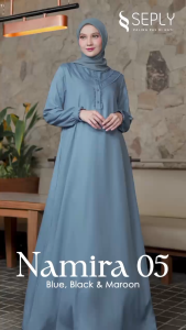 GAMIS DAILY GAMIS SEPLY TERBARU DAN TERMURAH NAMIRA 05 BAHAN SAMIRA BY SEPLY