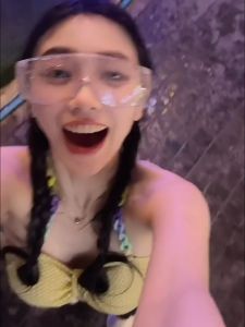 แว่นกันน้ำ กันฝน กันฝุ่นละออง สีใส แว่นสงกรานต์ 1 ชิ้น แว่นตาป้องกัน