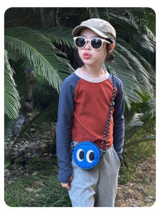 Túi Đeo Chéo Freein Eyes Big Childrens Interest Túi Đeo Chéo Nhỏ Gọn Cho Bé Gái Túi Đựng Đồ Tròn Thời Trang Túi Đựng Đồ Dùng Cho Trẻ Em