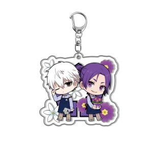 Bandai | Yoichi Isagi Meguru Bachira Rensuke Kunigami Blue Lock Acrylic Keychain Clear Backpack Charm Anime Figure Gift