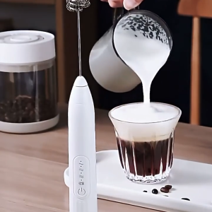 Sonix Electric Mixer SEM01: Hand Mixer Mini 2in1 Portable Proffee Coffee USB Charging Pengocok Kopi Susu Pembuih Blender Tangan Serbaguna