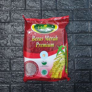 Beras Merah Premium Organik Merk Hotel isi 5kg
