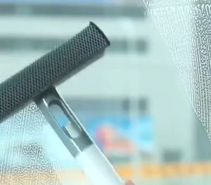 Glass Cleaning Tool Double-sided Disassemble Rod Window Cleaner Squeegee Wiper With Water Spray Bottle