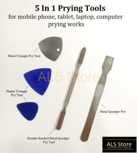 5 In 1 Prying Spudger Tools for Mobile Phone Tablets Laptop Computer Repair Prying Works