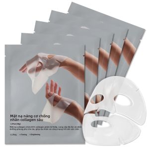 Mặt Nạ Dạng Gel Collagen Qua Đêm Điều Trị Sâu Se Khít Lỗ Chân Lông Mang Lại Làn Da Sáng Mịn Tức Thì Chống Lão Hóa Nâng Cơ Cho Nữ Giới 5 Miếng