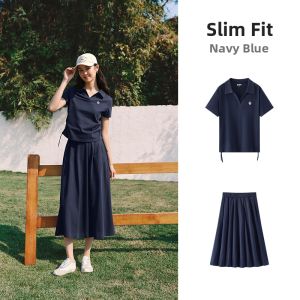 Semir | Slimming Knowledge Style Cotton Summer Set Dress