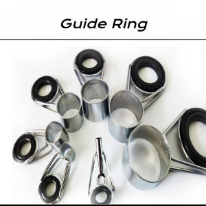 1Set High Carbon 7 Packs Sea Rod Accessories Carbon Steel Section Guide Ring Accessories Fishing Rod Guide Eye Fishing Supplies