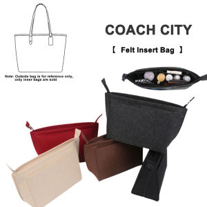 Felt Insert Bag: A Compact Handbag Accessory for Your Coach City Bag