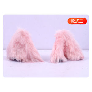 Personality Helmet Decoration Cats Ears with Bell Helmet Refitted Accessories Motorcycle Ski Helmet Accessories A Pair