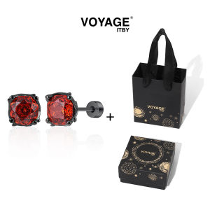 ZHENGZHAO | Titanium Alloy Rose Thorn Stylish Earrings