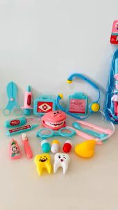 [MỚI 20 CHI TIẾT] Đồ chơi trẻ em khay bác sĩ nha khoa kèm mắt kính dành cho bé thích đồ chơi nhập vai y tá bác sỉ 9045