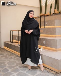 ADHA SERIES SE SET TUNIK +JILBAB +ROCK PLISKET PREMIUM