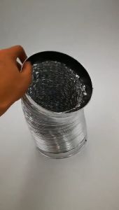 ท่อลมฟอยล์ 4 นิ้ว/6 นิ้ว/8 นิ้ว ยาว 1.5-5 เมตร ท่ออลูมิเนียมฟอยล์ ท่อลมฟรอย ท่อไอเสีย ท่อดูดควัน ท่อเครื่องอบผ้า ท่อลมร้อน ท่อไอเย็น ท่อปรับอากาศ ท่อลมฟอยล์ยืดหด ท่อฟอยล์ยืดหด ท่อแอร์เคลื่อนที่ ท่อดูดอากาศ