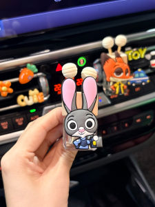 DINGBEIQI | Car Air Freshener Diffuser Essential Oil Bottle Vent Clip