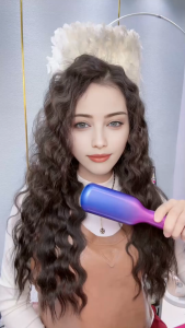 0.6 Inch / 16mm 3 Barrel Hair Waver Beach Waves Curling Iron Ceramic Hair Crimper Wave Curler Tool with 5 Adjustable Temperature