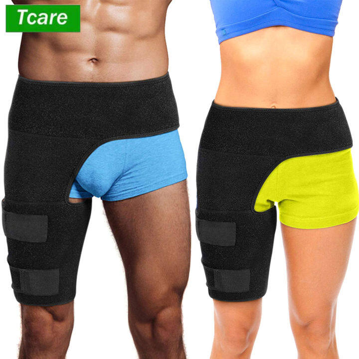 1PC Hip Support Belt Groin Support Sciatica Pain Relief Thigh Strap ...