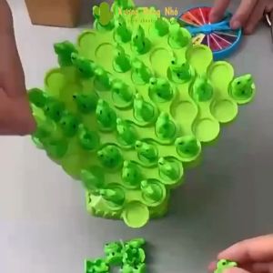 Đồ Chơi Xếp Hình Cây Cân Bằng Hình Con Ếch Dễ Thương Cho Trẻ Em Đồ chơi Toán học Montessori