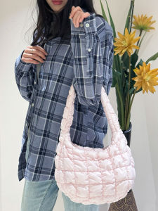 Cloud Folded Womens Bag Large Capacity Spring New Style Handbag Single Shoulder Underarm Bag Fashion Trend Polyester Lining