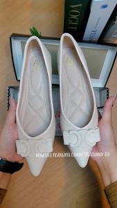 FLY SHOES Chiquita Sepatu Wanita Flat 3813 in Ivory