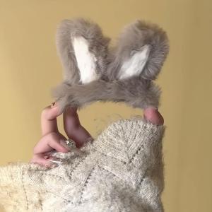 กิ๊บติดผมหูกระต่ายขนาดใหญ่ รูปตัวอักษรหน้าม้า ดีไซน์น่ารัก สำหรับเด็กผู้หญิง กิ๊บติดผมสไตล์เกาหลี ใช้ตกแต่งผม