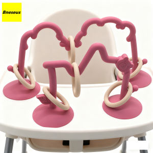 Silicone Toy High Chair Bead Stringing Educational Montessori Concept Stress Relief Childrens Gift