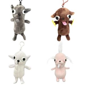 Cute And Adorable Chihuahua Puppy Plush Pendant Ugly And Cute Creative Dog Plush Toy Backpack Abstract Plush Keychain Gift