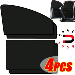 Magnetic curtain protectors side window sunshades UV protection suitable for most models universal in all seasons
