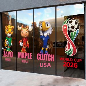 2026 FIFA Mascot Static Window Decal