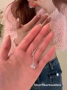 Heabety New Elegent Color Star Moon Necklace Charm Pendant Choker Necklace For Girl Women Statement Wedding Jewelry