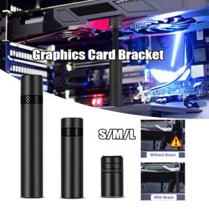 Telescopic GPU Holder Stand Aluminum Graphics Card Brace Magnetic PC Video Card Bracket