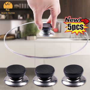 【Free shipping】5PCS Creative Stainless Steel Pot Lid Handle Universal Kitchen Anti-Scalding Cookware  Accessory