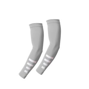 2PCS Summer Sun UV Protection Women Arm Sleeves Reflective Night Cycling Running Arm Warmers Cover Men Sports Armguards Cuff