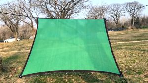 Green shade net Sunscreen UV Block Shade Sail Shelter Awning Fabric Waterproof Sunshade Cloth Outdoor Balcony Netting