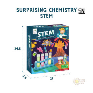 TAIYO Mainan Anak STEM Surprising Chemistry Edukasi Sains Science Eksperimen 14in1