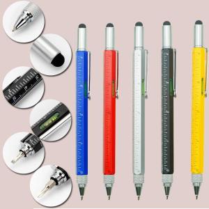 FUNNYDEER | 6-in-1 Multi-Function Pen With Ruler Level Screwdriver