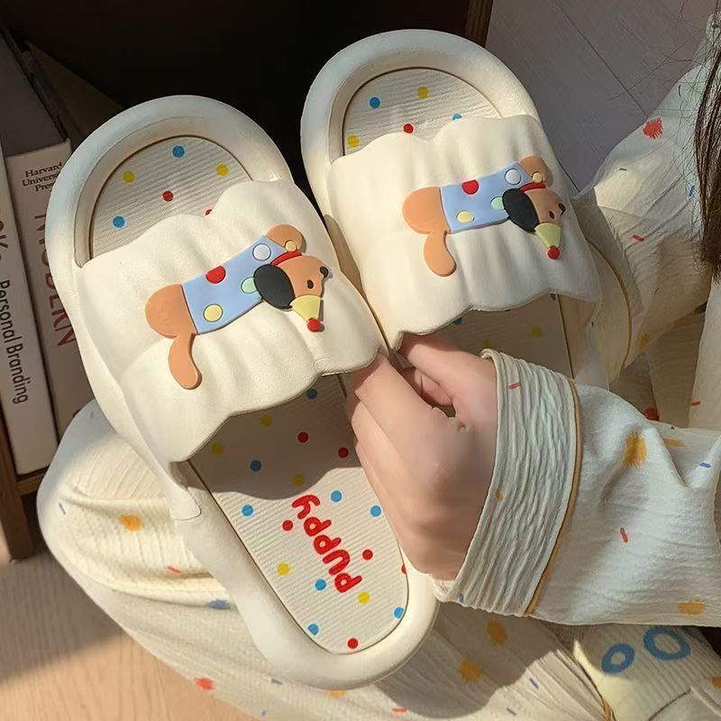 2025 Nieuwe Home Zomer Vier Seizoenen Binnenslip Slippers met Zachte Dikke Zool voor Dames, Geschikt voor Studentenkamers, Badkamers en andere ruimtes_voghion.com