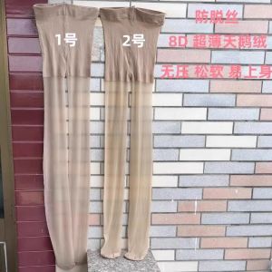 ถุงน่องกำมะหยี่บางเฉียบสำหรับผู้หญิง ถุงน่องลำลองฤดูร้อนสีเนื้อ เส้นใยไตรอะซิเตท ไร้ตะเข็บ สวมใส่สบาย ชุดชั้นในสตรี