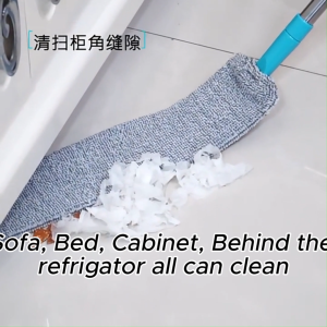 Microfiber Feather Duster Cleaning Brush Long Handle Bed Bottom Broom Dust Crevice Cleaner Flexible Gap Cleaning Tool for Sofa Floor Furniture