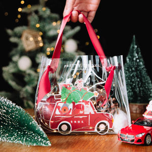 Christmas Gift Packaging Bag Handheld Tied Mouth Empty Box Candy Bag Peaceful Night Bag ZBER Brand Festival Supplies