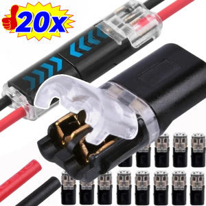 20PCS Waterproof 3Pin Way Plug Electrical Connector Car Wire Cable Automotive Electrical Connector Strip Terminal Connection Tools